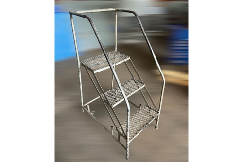  Used 3-Step Rolling Ladder